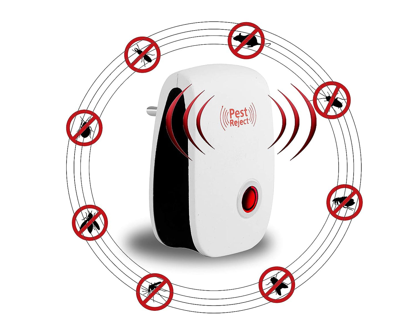 Ultrasonic Pest Repeller to Repel Rats, Cockroach, Mosquito, Home Pest